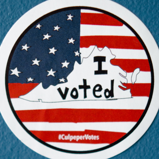 I Voted! Sticker Design and Voter Education